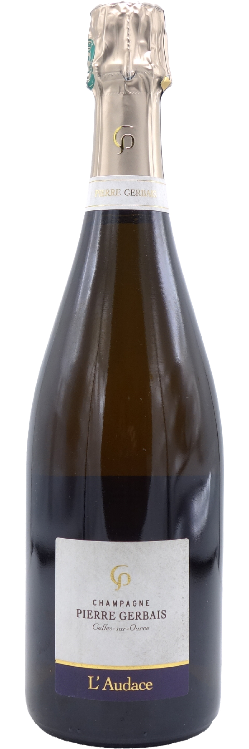 NV Pierre Gerbais Vintage Champagne Brut Nature, L’Audace 750ml